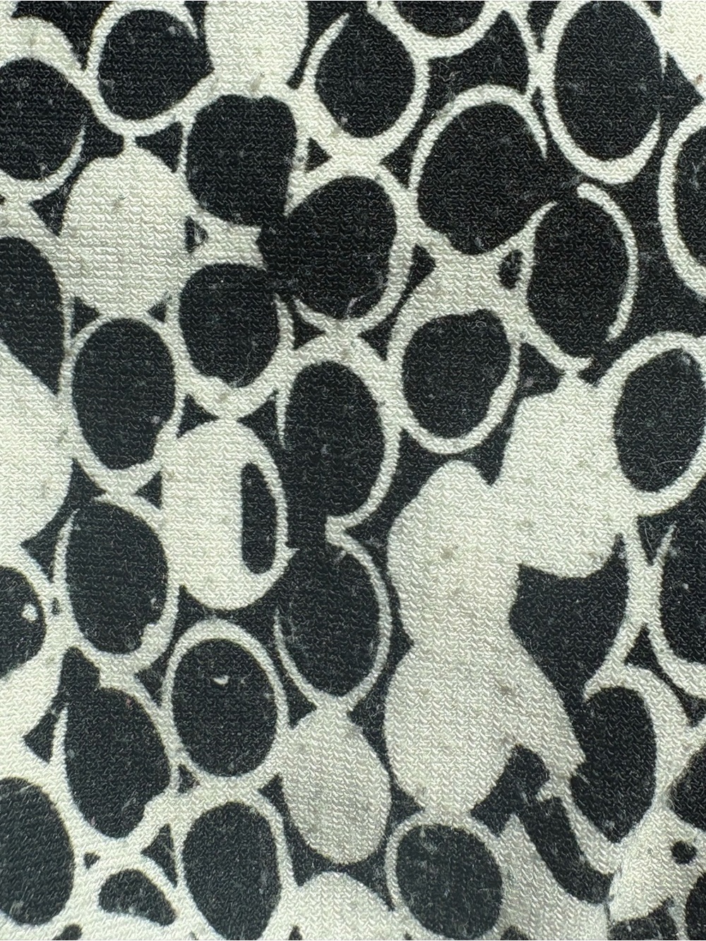 FOREVER 21 Vintage Black, White Abstract Sleeveless A-Line Dress Small petite - Picture 5 of 7